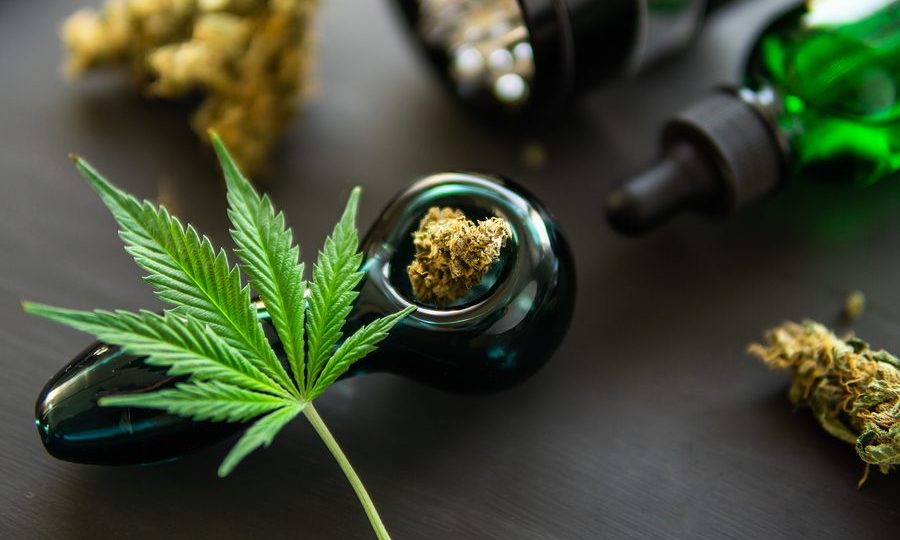 Glass Clear Ball Pipe- 12cm