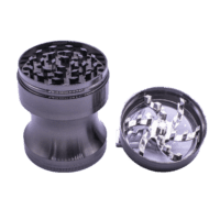 4 Part Super Heroes Grinder with Crank– Gunmetal -  Medium