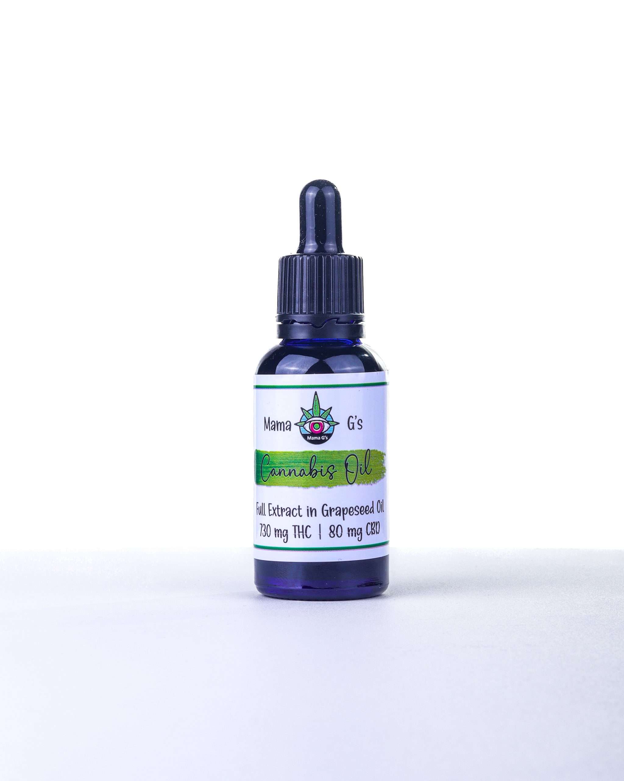 Mama-Gs-Full-Extract-Cannabis-Oil-130mg-and-80mg Mama G's Cannabis Oil