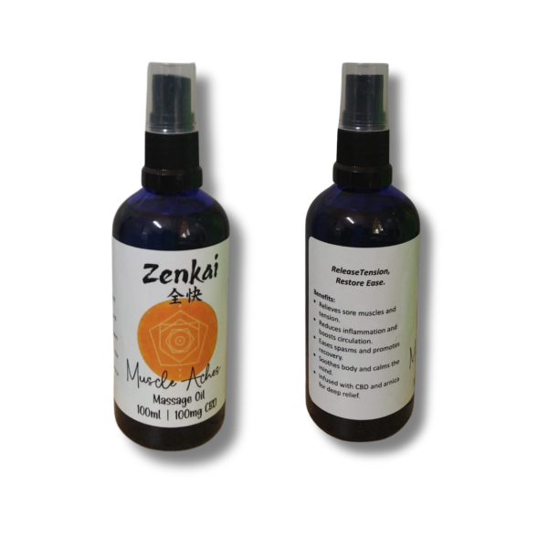 zenkai mm Mama G's Muscle Massage Oils
