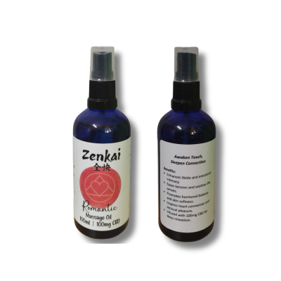 zenkai romantic Mama G's Romantic Massage Oil