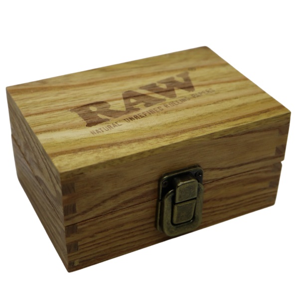 Raw Wooden Stash Box