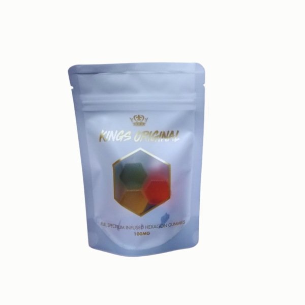 Kings Original  Gummy Hexagons - 100mg