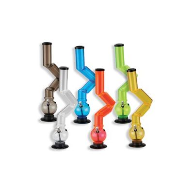 Acrylic water bong - squiggled