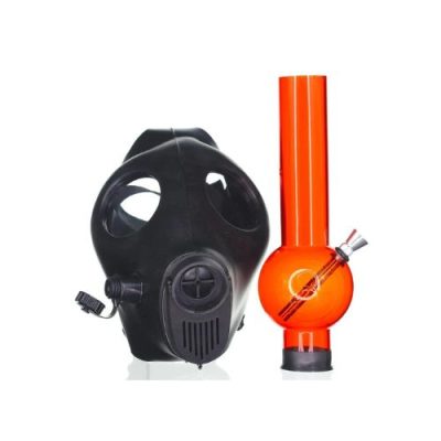 Gas Mask with Bong