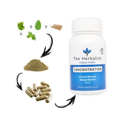 concentration the herbalist Concentration Capsules