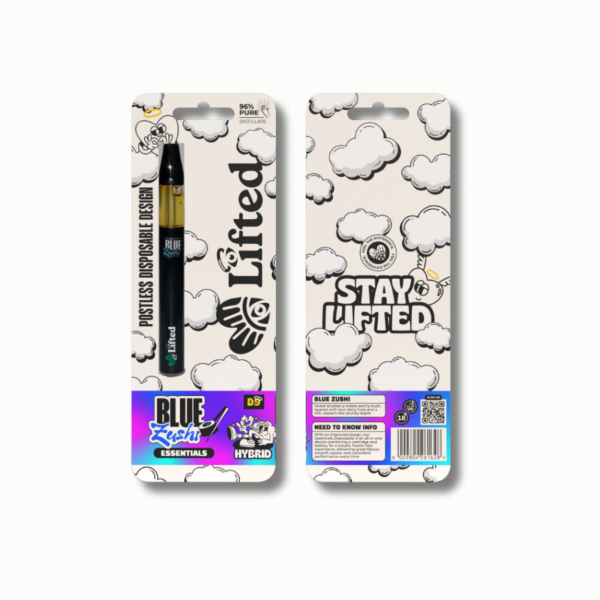 Blue Zushi (H) Lifted D9 Disposable Vapes 1ML