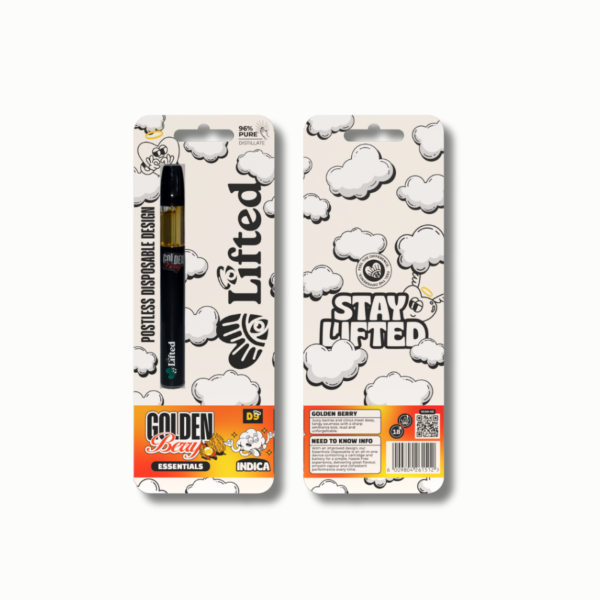 Golden Berry (I) Lifted D9 Disposable Vapes 1ML