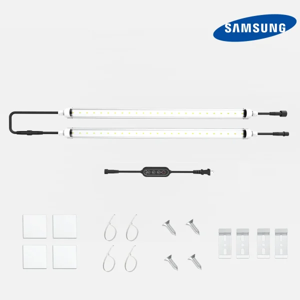 T8 LED Tube Grow Lights 10W x 2PCS for Plant Seedling/Leaf green/Mushroom/Microgreens Cultivation