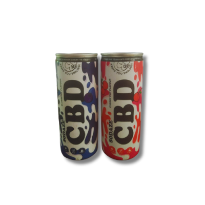 Sodaze CBD Soda Cans 20ml