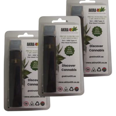 NEW Akira 420 Disposable Vapes