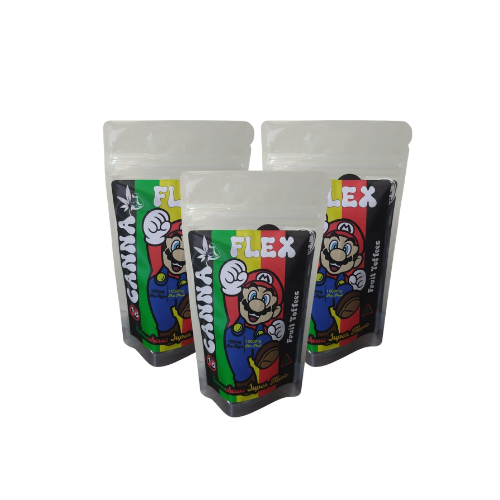 Cannaflex Super Mario Chews - 10 Pack (100mg each)