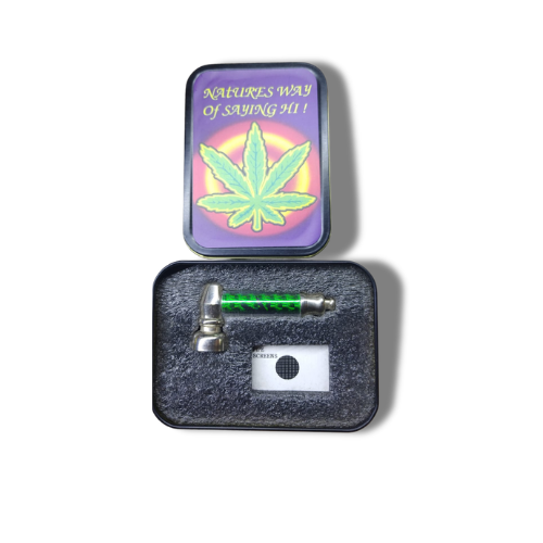 Tin Set Pipe + Screen