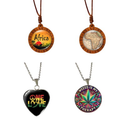 Rasta Assorted Necklaces