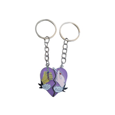 Best Buds Keychain