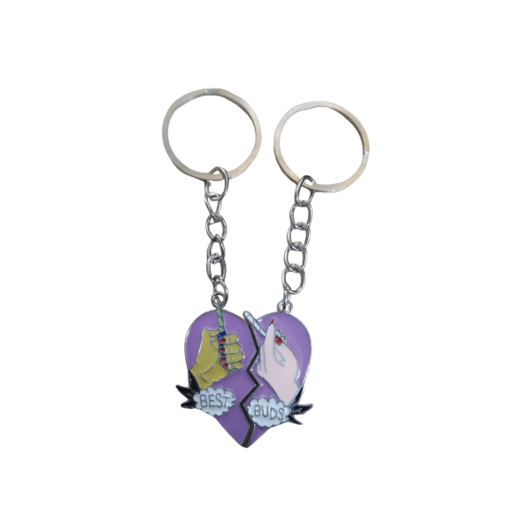 Best Buds Keychain