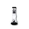 Colour Leaf Glass Bong 12.5cm